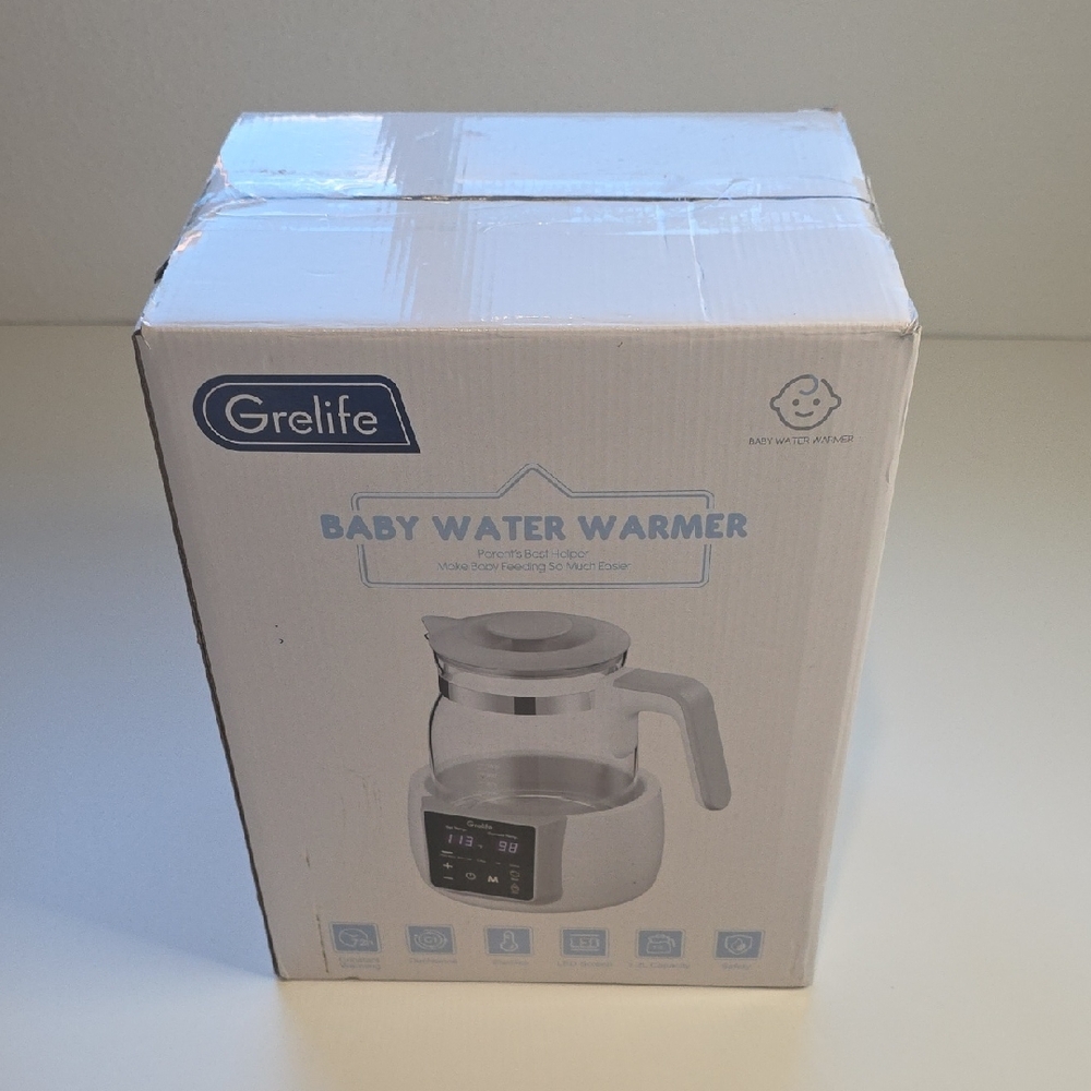 Baby Water Warmer - White